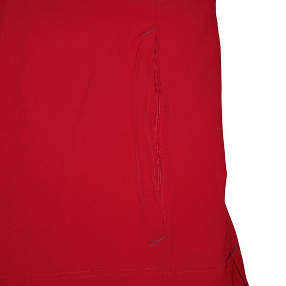 Nike Coaches Performance Short Sleeve Crimson and Grey Jacket CW3430-620 Size L - Picture 7 of 11